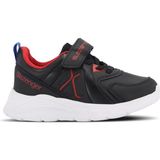 Slazenger VACATION I Unisex Çocuk Cırt Cırtlı Siyah / Kırmızı Günlük Spor Ayakkabısı - Siyah - Kırmızı