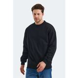 Slazenger VADIK OVERSIZE Erkek Sweatshirt Siyah