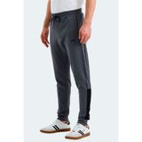 Slazenger VALARY Erkek Cepli Dar Paça Koyu Gri Eşofman Altı