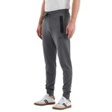Slazenger VARUNA Erkek Fermuar Cepli Dar Paça Koyu Gri Eşofman Altı