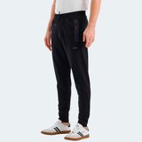 Slazenger VARUNA Erkek Fermuar Cepli Slim Fit Siyah Eşofman Altı
