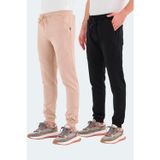 Slazenger VENOM 2 Lİ SET Erkek Siyah - Bej Pantolon