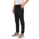 Slazenger VENOM Erkek Fermuar Cepli Dar Paça Siyah Eşofman Altı