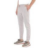 Slazenger VENOM Erkek Fermuar Cepli Dar Paça Taş Gri Eşofman Altı