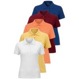 Slazenger VERA 5 Lİ SET Kadın Polo Yaka Tişört