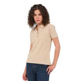 Slazenger VERA I Kadın Polo Yaka Bej Tişört