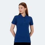 Slazenger VERA I Kadın Polo Yaka Saks Mavi Tişört - XL