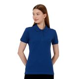 Slazenger VERA I Kadın Polo Yaka Saks Mavi Tişört