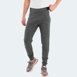 Slazenger VESSEL Erkek Fermuar Cepli Slim Fit Koyu Gri Eşofman Altı
