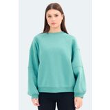 Slazenger Vıa Kadın Sweatshirt Yeşil