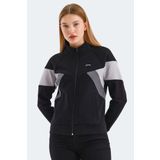 Slazenger VICTORY Kadın Sweatshirt Siyah
