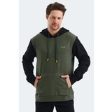 Slazenger VIOLA Erkek Sweatshirt Haki / Siyah