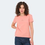 Slazenger Vıraj Kadın Slim Fit Tişört Somon