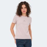 Slazenger VIRAJ Kadın Slim Fit Tişört Taş Gri - XL