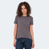 Slazenger Viraj Koyu Gri Kadın T-shirt