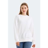 Slazenger VIRTUE Kadın Sweatshirt Beyaz