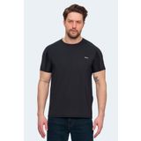 Slazenger VISHAL KTN Erkek Tişört Siyah