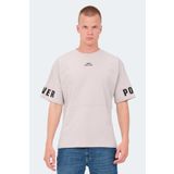Slazenger Vision Taş Gri Erkek T-shirt