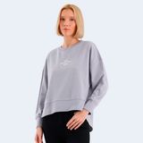 Slazenger VITAL Kadın Crop Lila Sweatshırt - M