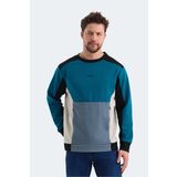 Slazenger VITALI Erkek Sweatshirt Petrol