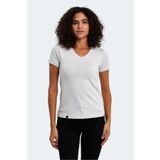 Slazenger Vivek Taş Gri Kadın T-shirt