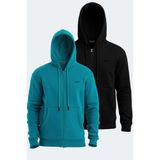 Slazenger Vonda 2 Li Set Erkek Sweatshırt - Çok Renkli