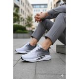 Slazenger WEMBA Premium Seri Erkek Gri / Mavi Koşu & Yürüyüş Spor Ayakkabısı