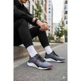 Slazenger Wılson Premium Seri Comfort Taban Erkek Sneaker Ayakkabı Koyu Gri / Siyah