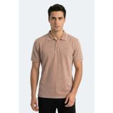 Slazenger ZALE Erkek Polo Yaka Bej Tişört