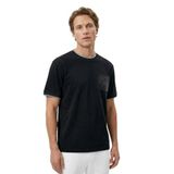 Slazenger ZAVIER Erkek Pamuklu Siyah Tişört