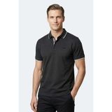 Slazenger Zeru Erkek Gri Tişört - 2XL - Siyah