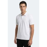 Slazenger Zodıacs Erkek Polo Yaka Beyaz Tişört - XL