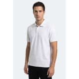 Slazenger Zodıacs Erkek Polo Yaka Beyaz Tişört