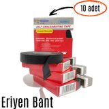 Slc Eriyen Bant Kauçuk Bant Yalıtım Bantı 19mm x 0.80mm x 8mt (10adet)