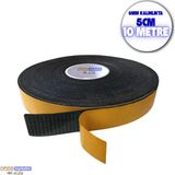 Slc Kauçuk Sünger Bant Isı Ses Titreşim Kesici Bant 6mm Kalın 5cm X 10mt