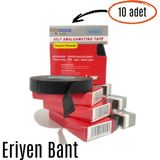 SLC Marketim Eriyen Bant Kauçuk Bant Yalıtım Bantı 19MM x 0.80MM x 8mt (10ADET)