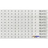 Slc REATEC Sıcaklık Ölçüm Etiketi Isı Ölçer Ölçüm Aralığı 82 °c - 132 °c (10adet)