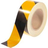 Slc Reflektör Sarı-siyah Reflektif Bant 50mm X 46mt