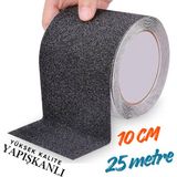 Slc Siyah Merdiven ve Zemin Kaydırmaz Kaymaz Bant 100mm X 25mt