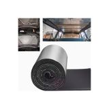 SLCMARKETİM Araç Kaput Altı Yalıtım 120x100cm 9mm Folyolu Yapışkanlı Karavan Oto Ses Ve Isı Yalıtım Malzemesi