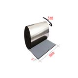 SLCMARKETİM Araç Oto Ses Isı Yalıtım Bandı 3mm x 20cmx5metre Alüminyum Folyolu Kauçuk Bant Izolasyon Malzemesi