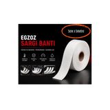 SLCMARKETİM Egzoz Sargı Bandı Yanmaz Sargı Keçesi 5 Metre Beyaz