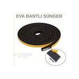 SLCMARKETİM Eva Neopren Conta Sünger Bantlı Sızdırmazlık Bandı 10mm Kalınlıkta 20mmx10mt