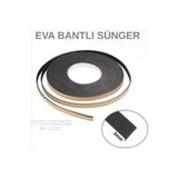 SLCMARKETİM Eva Neopren Conta Sünger Bantlı Sızdırmazlık Bandı 3mm Kalınlıkta 15mmx20mt