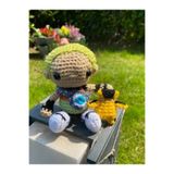 SLECrochet El Yapımı Valorant GEKKO Amigurumi Oyuncak – Karakter Figür – Valorant Severlere Özel Hediye