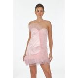 SLeeN Kadın Gece Elbisesi 10487 Pembe 40