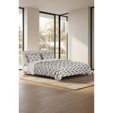 Sleep Garden Arbela Şık Dekoratif Kapitoneli Yatak Örtüsü Seti - Beyaz - 180 x 230 cm