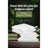 Sleep Garden Greenora Doğal 1 Adet Çift Kişilik Bambu Yorgan-2 Adet Bambu Yastık Set Ürün Tela Çantalı - Beyaz - 195 x 215 cm