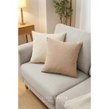 Sleep Garden Soft Bej Iki Taraflı Dekoratif Kırlent 45X45 2'li