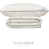 Sleep Garden Wool Vera Tek Kişilik Yumuşak Dokulu Yün Yorgan-Yastık Set Ürün Tela Çantalı - Beyaz - 155 x 215 cm